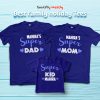 Super Family Combo With name Customization Matching T Shirt