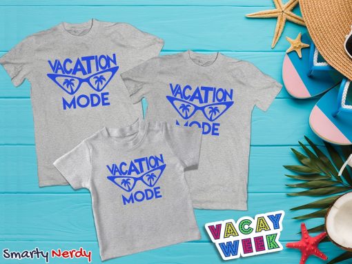 Vacation Mode New Special Design Family Combo T Shirt