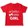 Daddy's-little-girl-red tshirt