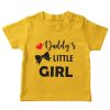Daddy's-little-girl-yellow tshirt