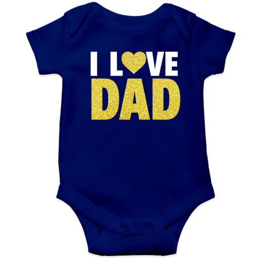 Love For Mom & Dad Baby Rompers
