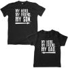 My-Dad-My-Friend-Family-Dad-Son-Combo-T-Shirt-black