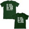 My-Dad-My-Friend-Family-Dad-Son-Combo-T-Shirt-green