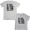 My-Dad-My-Friend-Family-Dad-Son-Combo-T-Shirt-grey