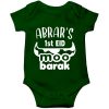 Unique-Horn-Eid-Baby-Romper-green