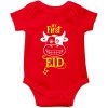 First eid ul adha red romper