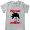 roblox kid name Grey tshirt