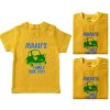 family name tour yellow tshirt