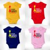 hello i have just arrived baby girrafe romper