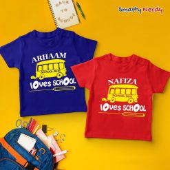 Kids Loves School tshirt
