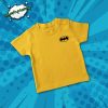 batman tshirt superhero logo yellow