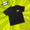 batman tshirt superhero logo black
