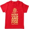 icc-T20 keep calm and roar for bangladesh cricket team red tshirt