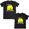 ahare ahare vacation tshirt black