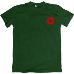 Bangladesh map logo tshirt