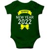 Happy new year 2022 green romper