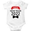 Happy new year 2022 white romper