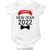 Happy new year 2022 white romper