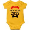Happy new year 2022 yellow romper
