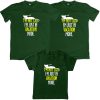 not lazy just in vacation mode tshirt green