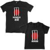 shada kalo baba chele t-shirt black