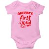 Baby's First Qurbani Eid Romper pink