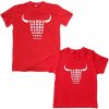 dad son eid ul azha combo tshirt red