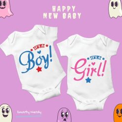 It's a Boy It's a Girl Baby Shower Romper In Bangladesh