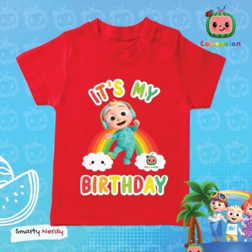 cocomelon birthday tshirt