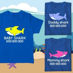 Shark doo doo doo matching tshirt