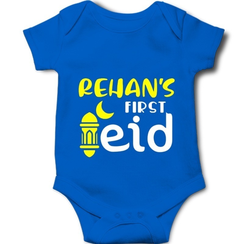 First-Eid-Royal blue-Romper