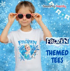 Frozen theme tshirt