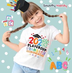 playgroup graduate pre-school graduation tshirt