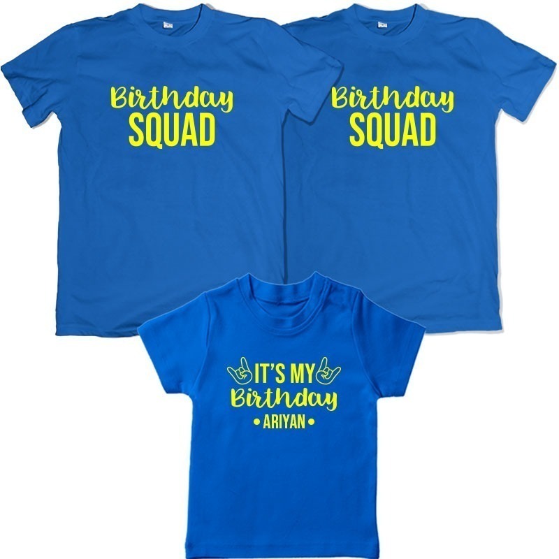 Birthday-squad-Family-combo-blue-tshirt
