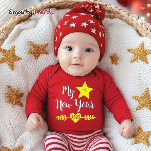 My First New Year Baby Romper