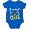 First Eid royal blue romper